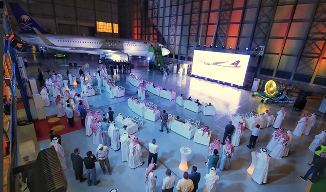 Saudi Arabian Airlines celebrates arrival of new Airbus jet  