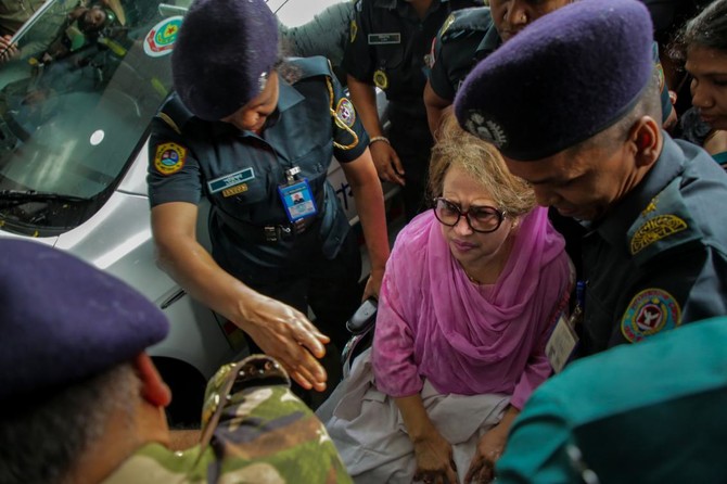 Jailed Bangladeshi ex-PM Khaleda Zia fights bad health, graft cases ahead of December polls