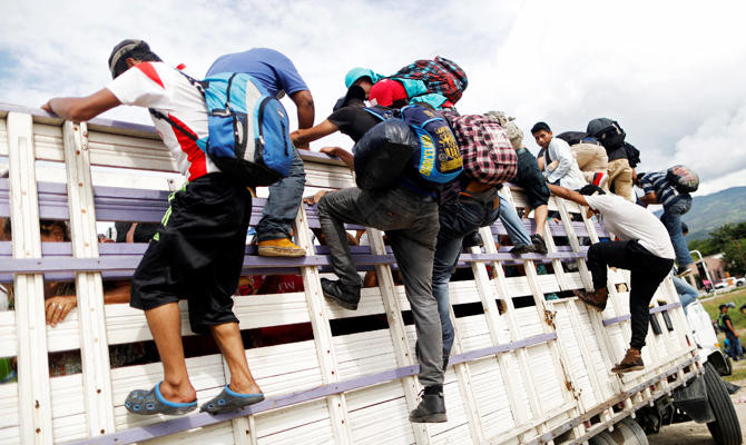 Honduras and Guatemala act to stop migrants after Trump threats