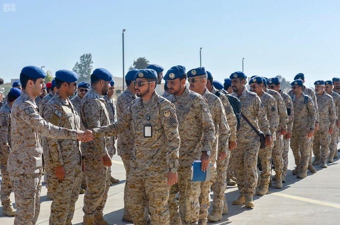 Saudi Arabian troops arrive in Egypt for joint military exercise with Arab allies