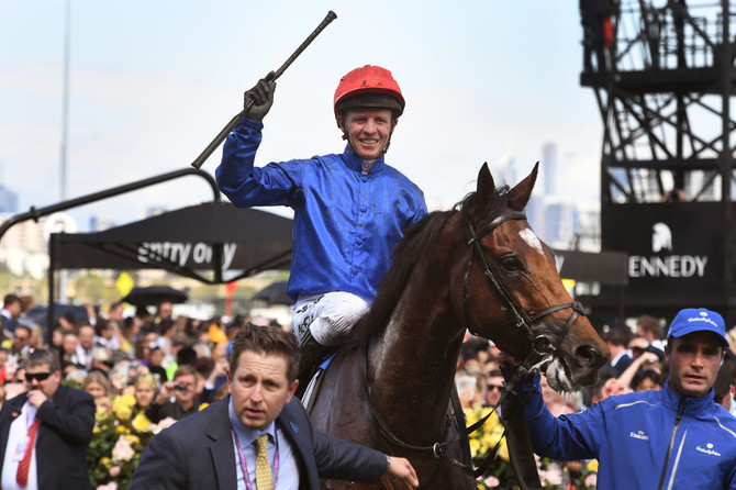 Godolphin claim first Melbourne Cup as Cross Counter wins at Flemington