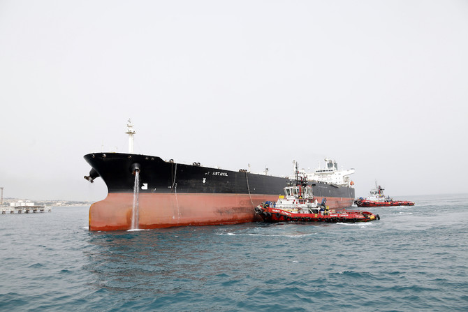 US accuses Iranian oil tankers of turning off maritime transponders