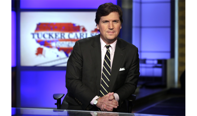 Protesters target home of Fox News’ Tucker Carlson