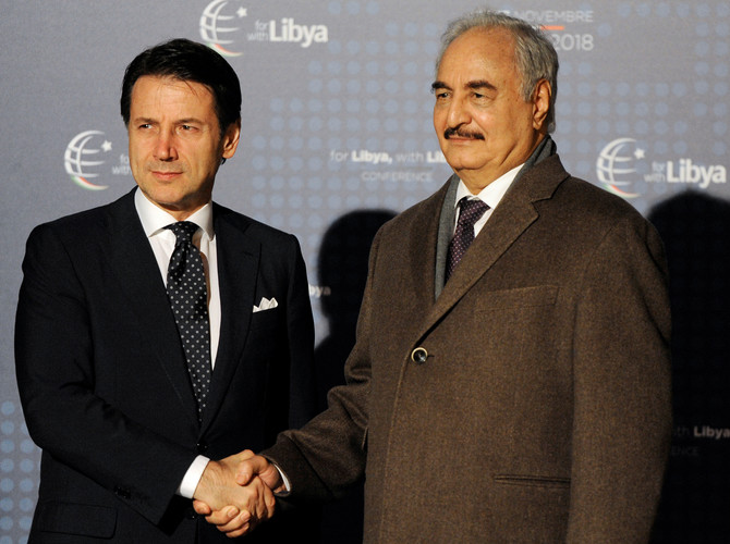 Libya rivals arrive for Italy summit after December election shelved