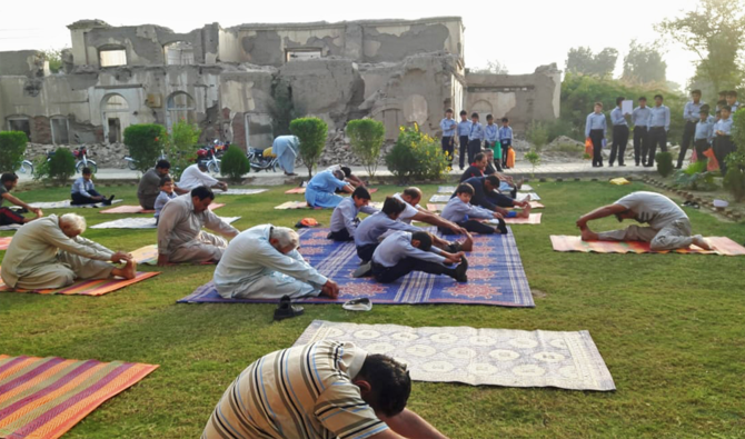 Yoga trends in D.I. Khan — once a Taliban gateway
