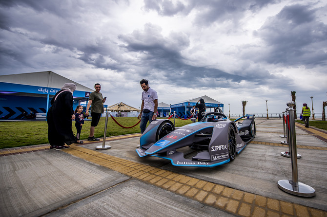 Formula E brings racing-themed roadshow to Jeddah