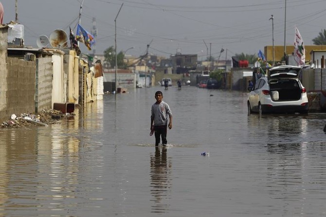 Iraq floods leave 21 dead in two days: health ministry