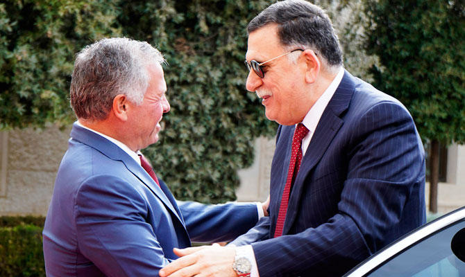 Top Libyan leaders in  Jordan to strengthen bilateral relations