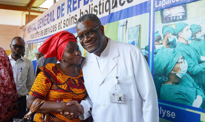 Mukwege savior to dozens of ‘little sisters’ raped in DRC village