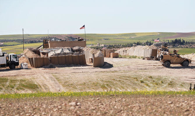 Washington says observation posts in place on Syria-Turkey border
