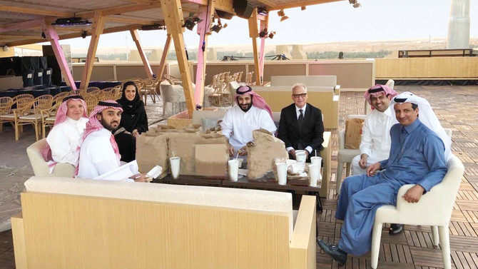 Saudi crown prince visits E-Prix venue ahead of weekend race