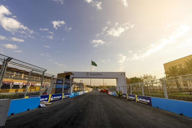 Saudi Arabia’s new Formula E track hailed ‘beautiful’ as racing teams arrive