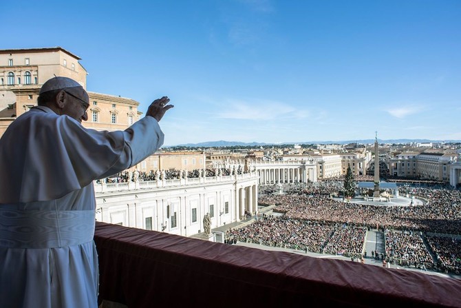Pope hopes for peace in Yemen, Syria and other flashpoints