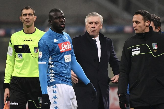 Ronaldo speaks out on racism after chants aimed at Koulibaly