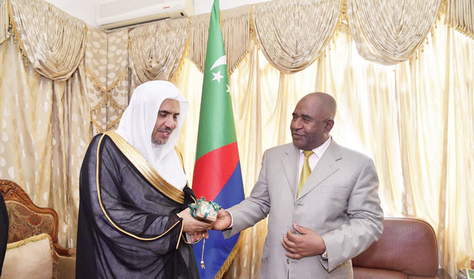 Comoros leader lauds Muslim World League’s efforts in Africa