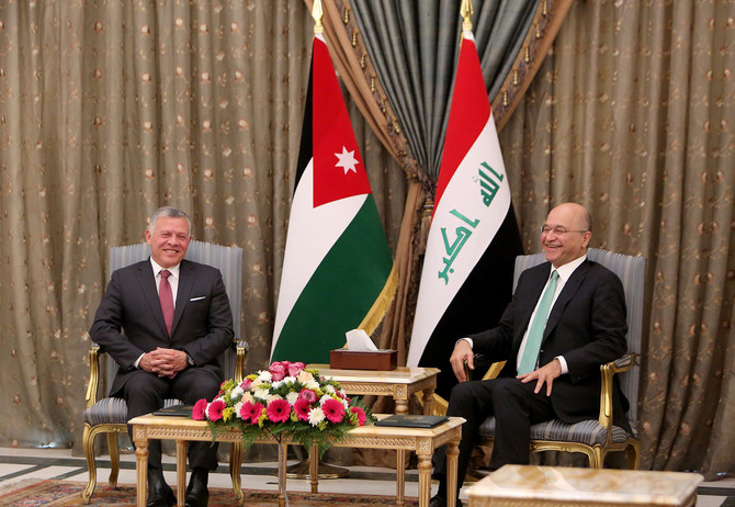 Jordanian king in Iraq to finalize Basra-Aqaba oil pipeline 