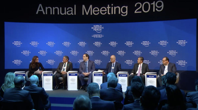 Time to tear down Mideast trade barriers, Davos panel hears