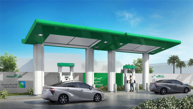 Aramco to build Saudi Arabia’s first hydrogen fuel cell filling station