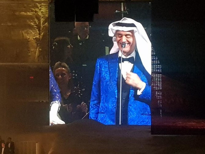 Opera star Andrea Bocelli regales music lovers at Saudi Arabia’s Tantora Winter Festival