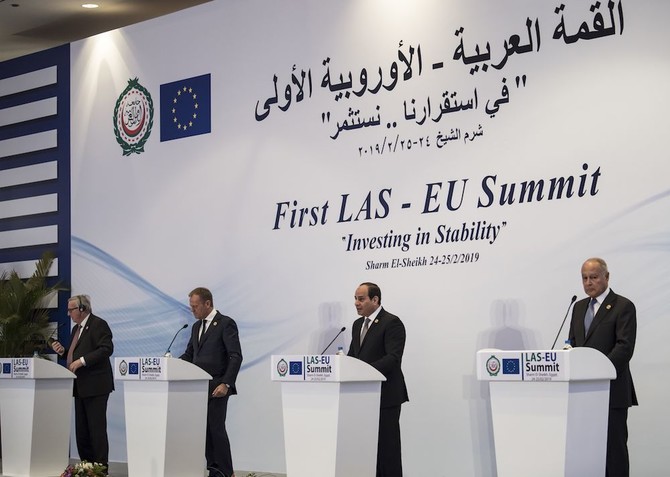 Arab-EU summit focusses on fighting terrorism and rebuilding nations
