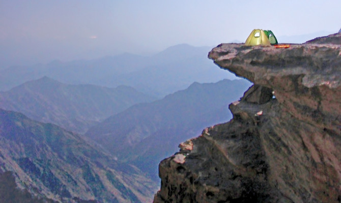 The Place: Algeher Mountain in Jazan region