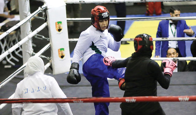 KSA’s martial arts heroine: ‘I got into kickboxing by coincidence, as I just wanted to join a gym’