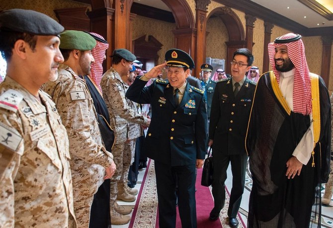 Saudi Arabia’s crown prince receives China’s defense minister