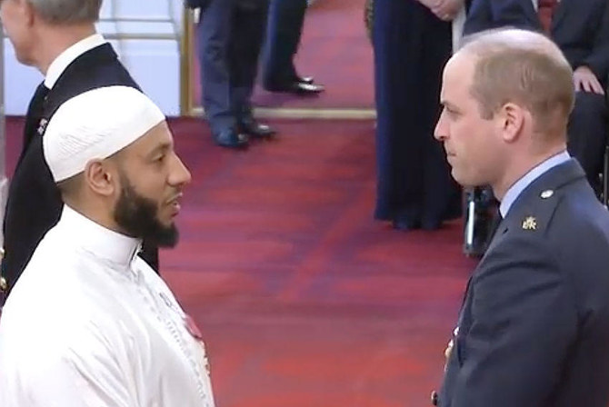 British Imam awarded OBE by Prince William for response to Finsbury Park mosque attack