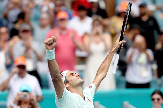 Roger Federer wins 101st title, beating John Isner in Miami Open final