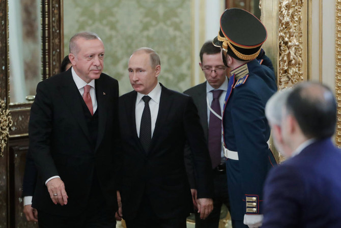 Russia’s Putin hosts Turkey’s Erdogan to discuss Syria, ties