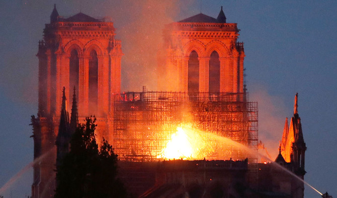 ‘We will rebuild Notre-Dame together’, says France’s Macron