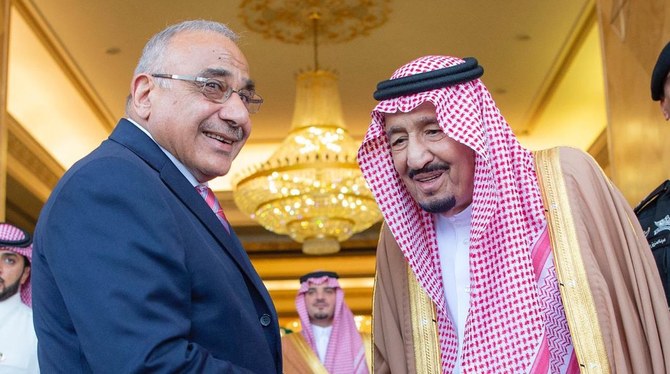 Iraq and Saudi Arabia sign agreements as King Salman meets PM Abdul-Mahdi 