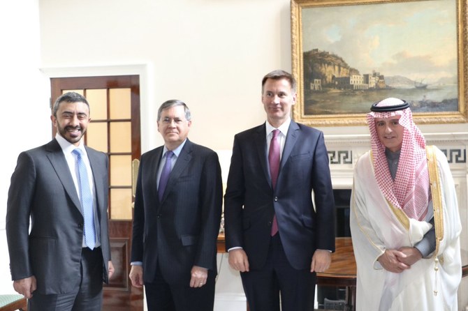 Saudi Arabia, the UAE, UK and US hold Yemen talks in London