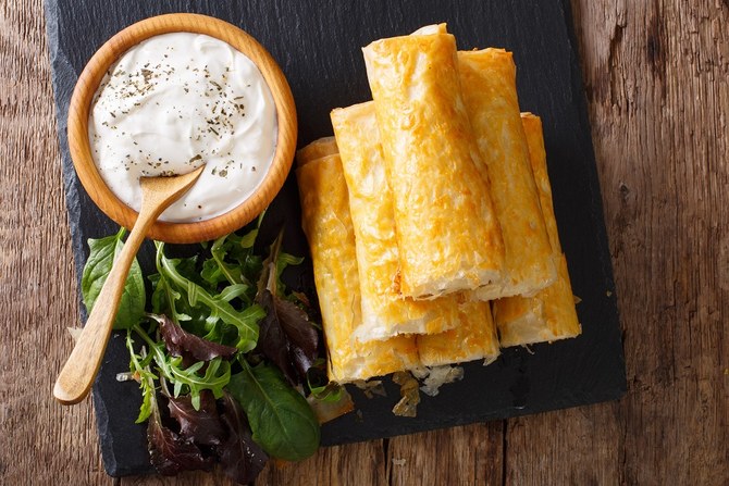 Ramadan Recipes: Gooey cheese rolls by Ruya Dubai’s Chef Colin Clague