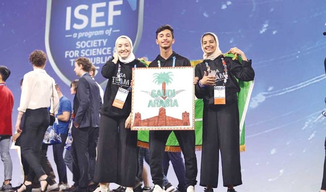Saudi students win big at US science fair