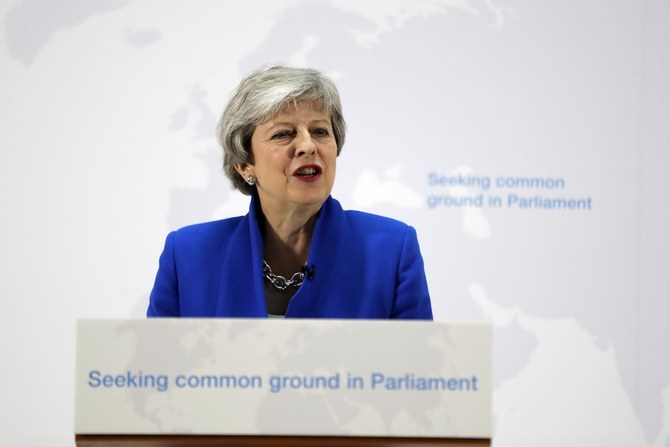 UK PM Theresa May to ask lawmakers to vote on a second Brexit referendum
