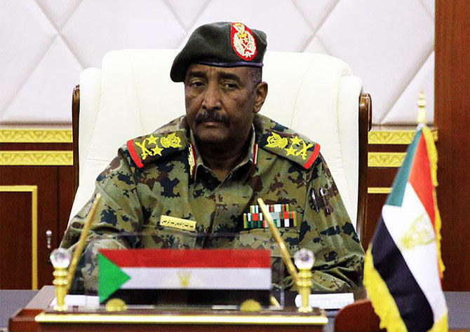 Sudan interim military council chief Al-Burhan meets with Egypt’s President El-Sisi