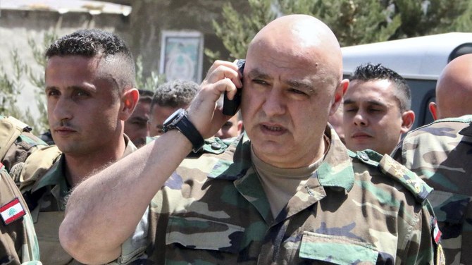 Lebanon army chief angry at budget measures