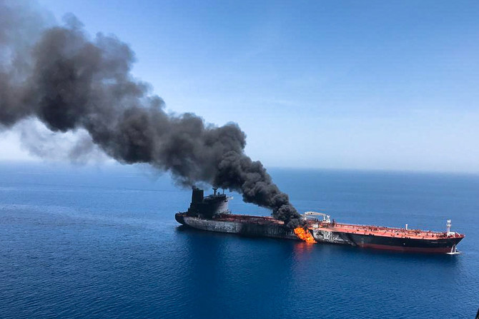 Iran behind tanker attacks, Strait of Hormuz not at risk, says Trump