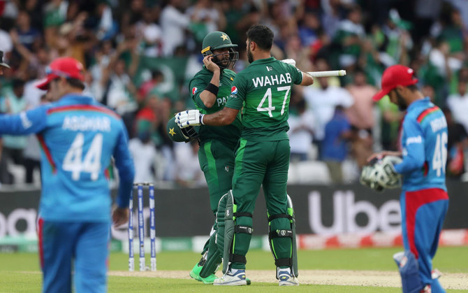 Pakistan beat Afghanistan in heated World Cup thriller at Headingley