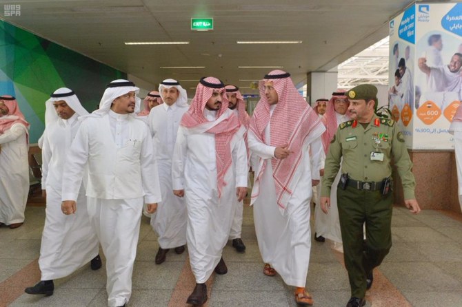 Emir of Makkah region checks on ‘Makkah Route’ initiative at King Abdulaziz Airport