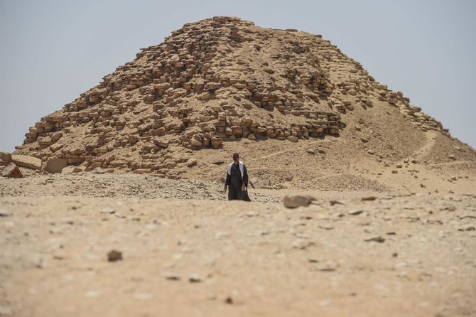 Egypt opens two ancient pyramids, unveils new finds