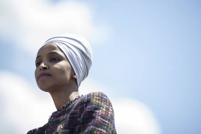 Trump disavows ‘send her back’ cry, Omar stands defiant