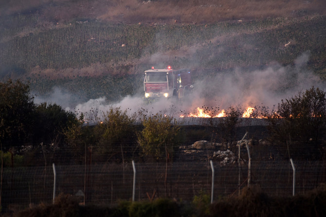 Hezbollah and Israel exchange fire on the Lebanese border