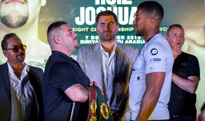 ‘Clash on the Dunes’ will make boxing history, vow Ruiz, Joshua 