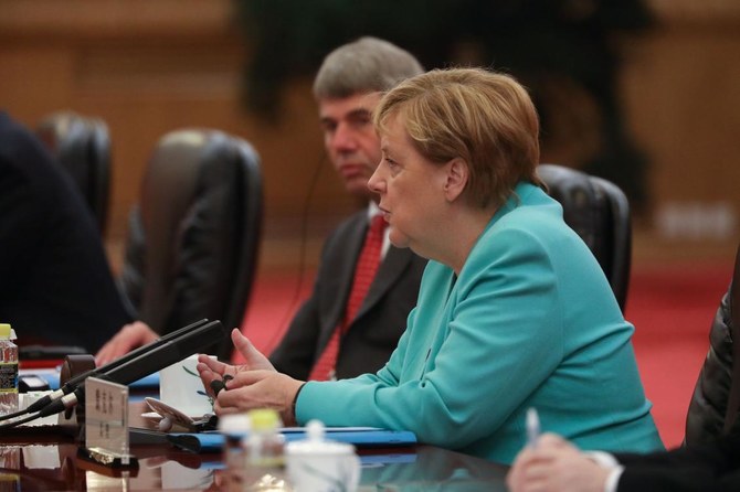 Germany’s Merkel presses call for peaceful Hong Kong resolution