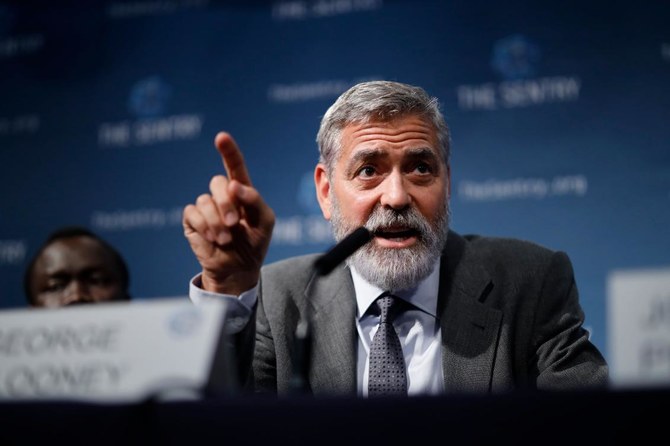 Clooney calls for global action as he unveils South Sudan corruption report