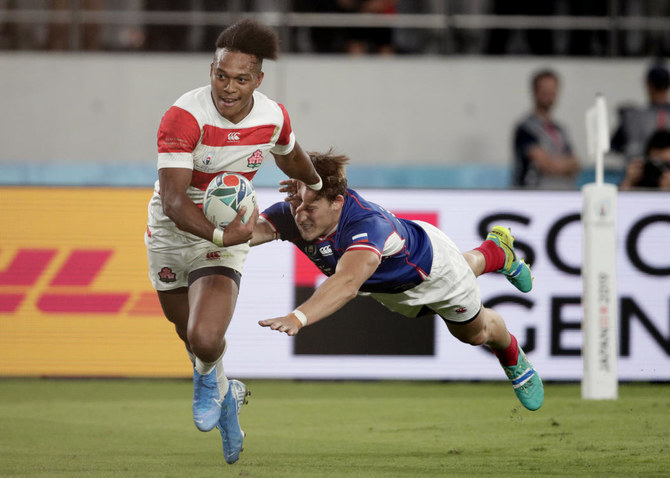 Victorious Japan kick off Asia’s first Rugby World Cup in style
