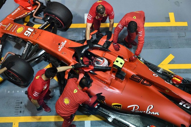 Ferrari’s Charles Leclerc takes third straight pole position at Singapore Grand Prix