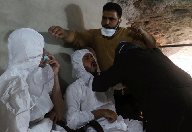 US accuses Syria of chemical weapon attack in May in Idlib, sanctions firms aiding Russia
